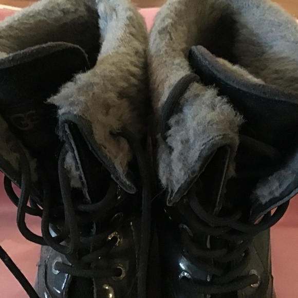 UGGs Adirondack III Patent Leather Boots - Picture 2 of 8